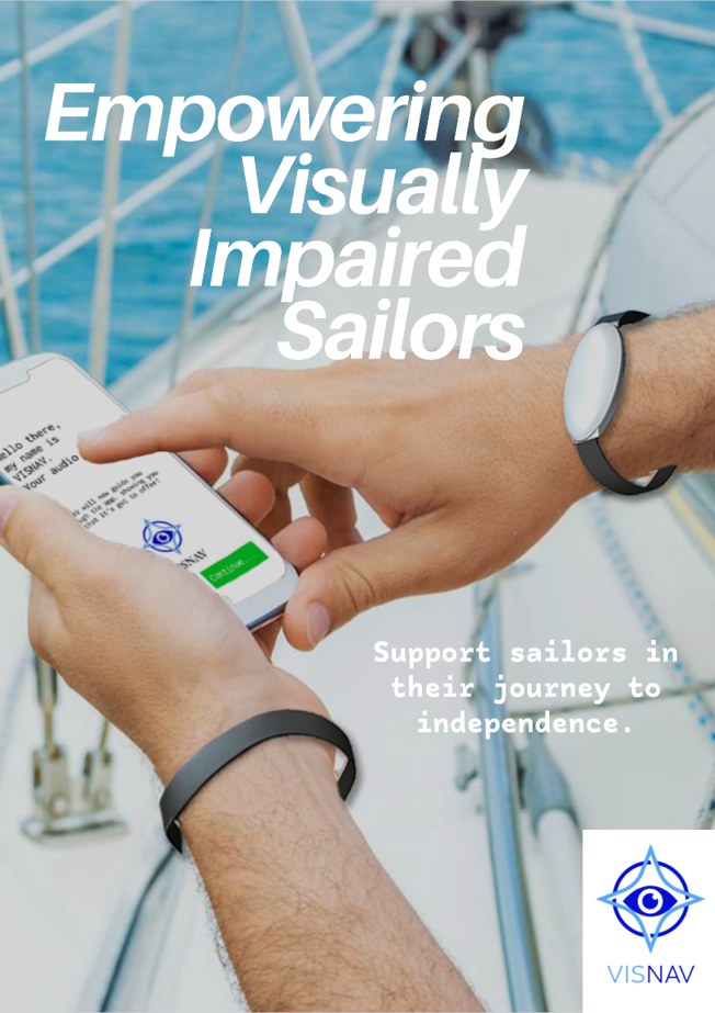 Poster: Empowering visually impaired sailors, support sailors in their journey to independence